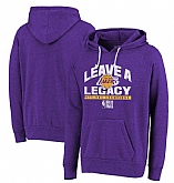 Los Angeles Lakers Purple 2020 NBA Finals Champions Tri Blend Pullover Hoodie,baseball caps,new era cap wholesale,wholesale hats